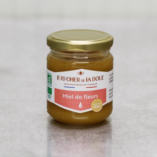 Miel bio de fleurs