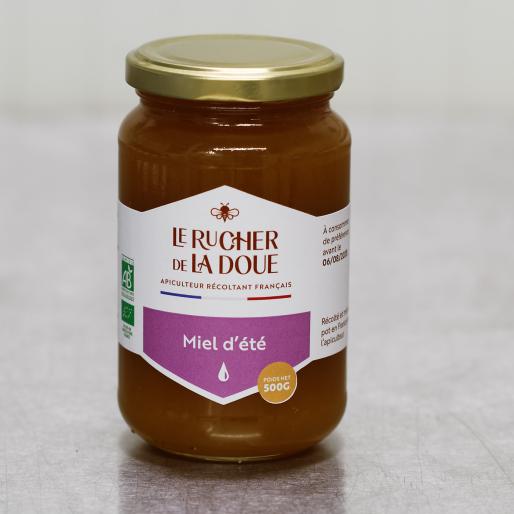 Miel bio de fleur d'été