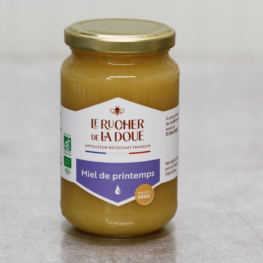 Miel bio de printemps