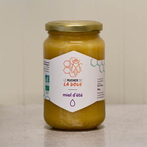 Miel bio d'été